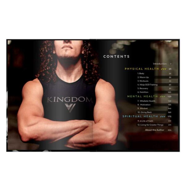 Autographed copy of Kingdom Ninja: A Warrior's Guide to Physical, Mental & Spiritual Health (Book)